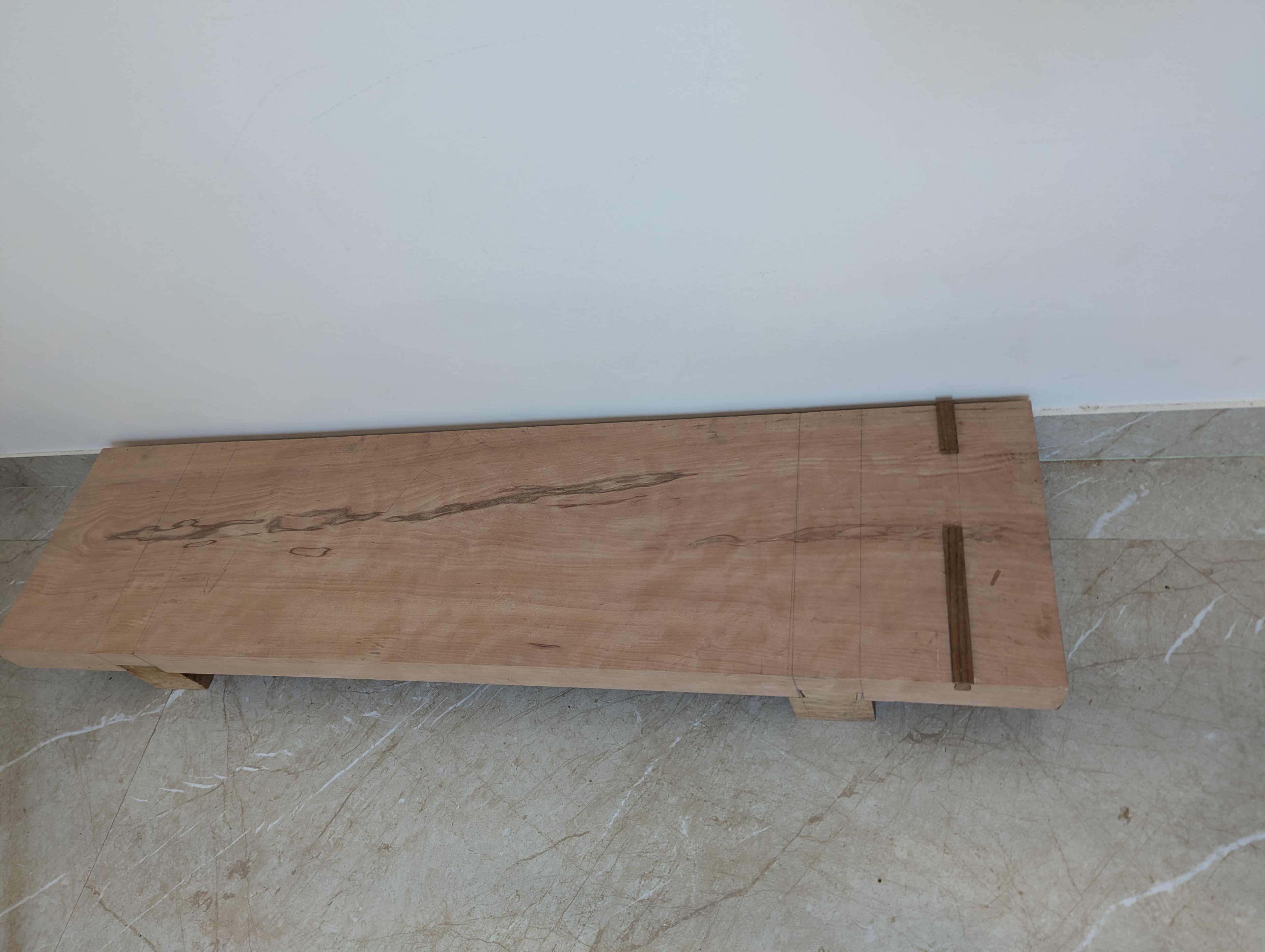 Finished atedai workbench, top view